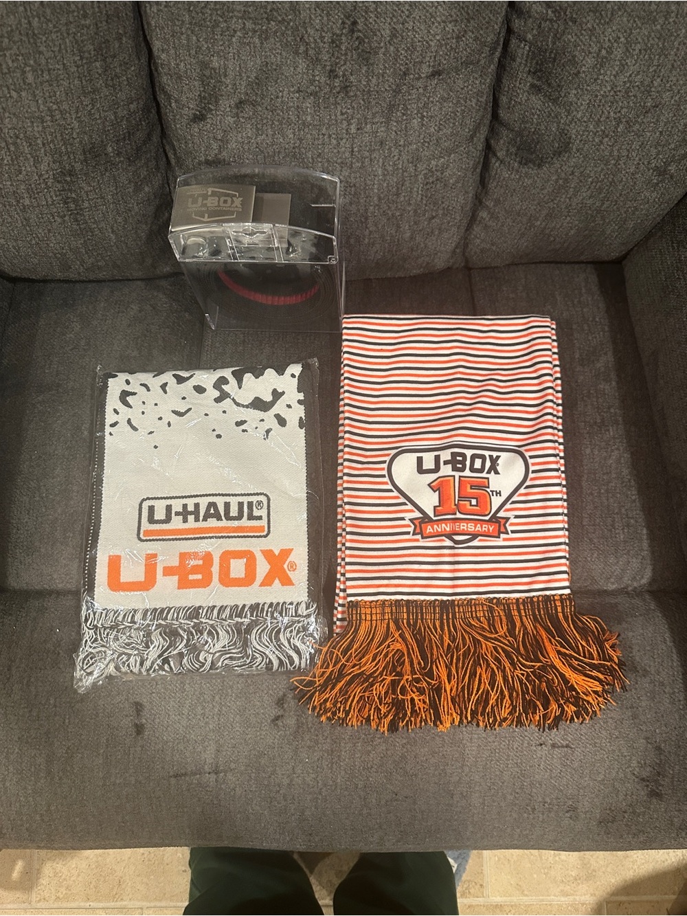 U-Haul U-Box Scarf and Belt Bundle